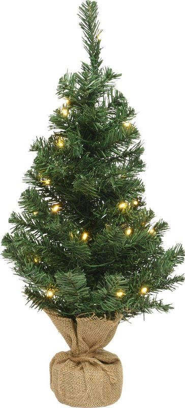 Everlands Mini Kunstkerstboom Imperial Pine 75cm - Met LED Verlichting