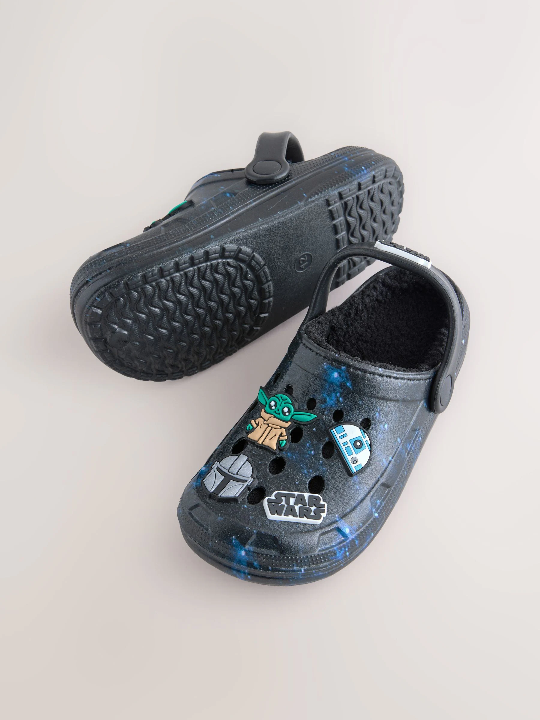 Zwart galaxy - Star Wars Warm Lined Slipper Clogs