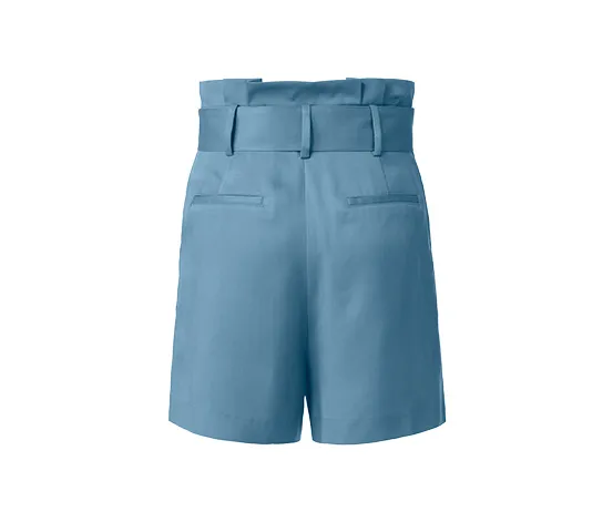 Paperbag-Shorts mit Gürtel