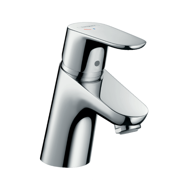 Hansgrohe Focus wastafelkraan CoolStart met waste chroom