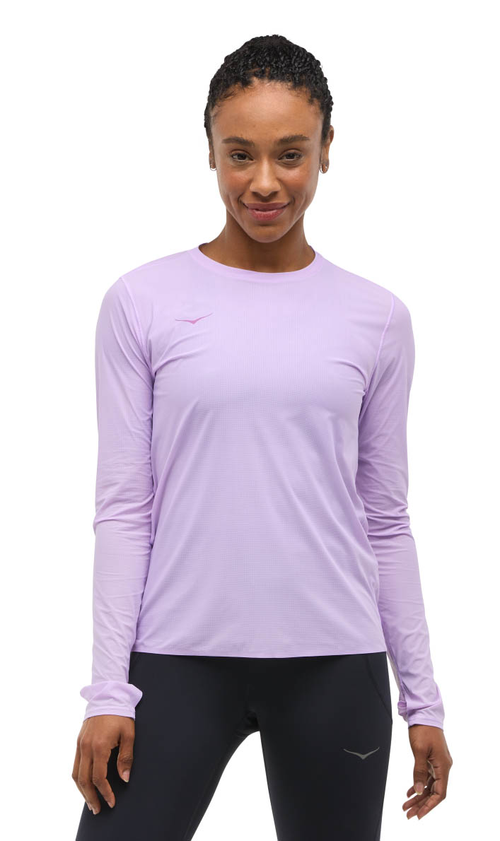 Airolite Run Long Sleeve Dame Aster Flower