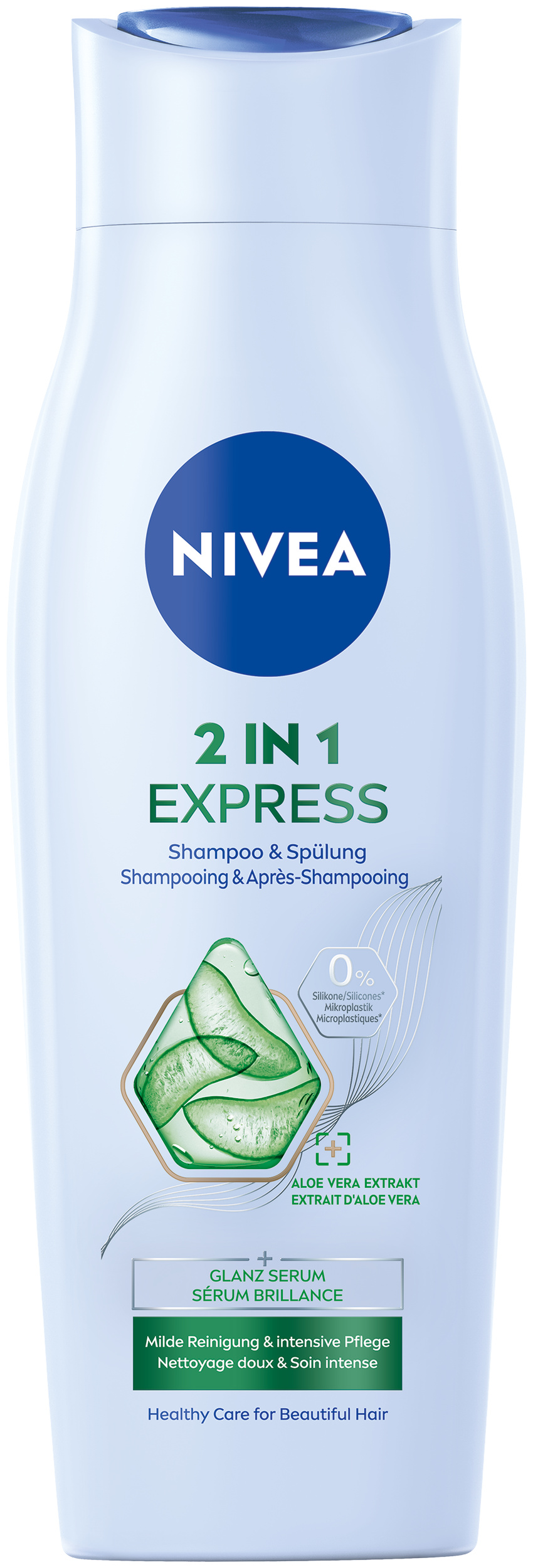 Nivea 2in1 Express Shampoo & Spülung<br>250 ml, Flasche