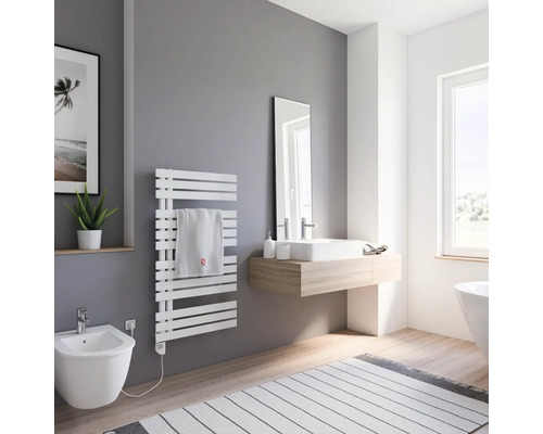 SCHULTE designradiator Breda 1060x600 mm alpinewit, aansluiting linksonder