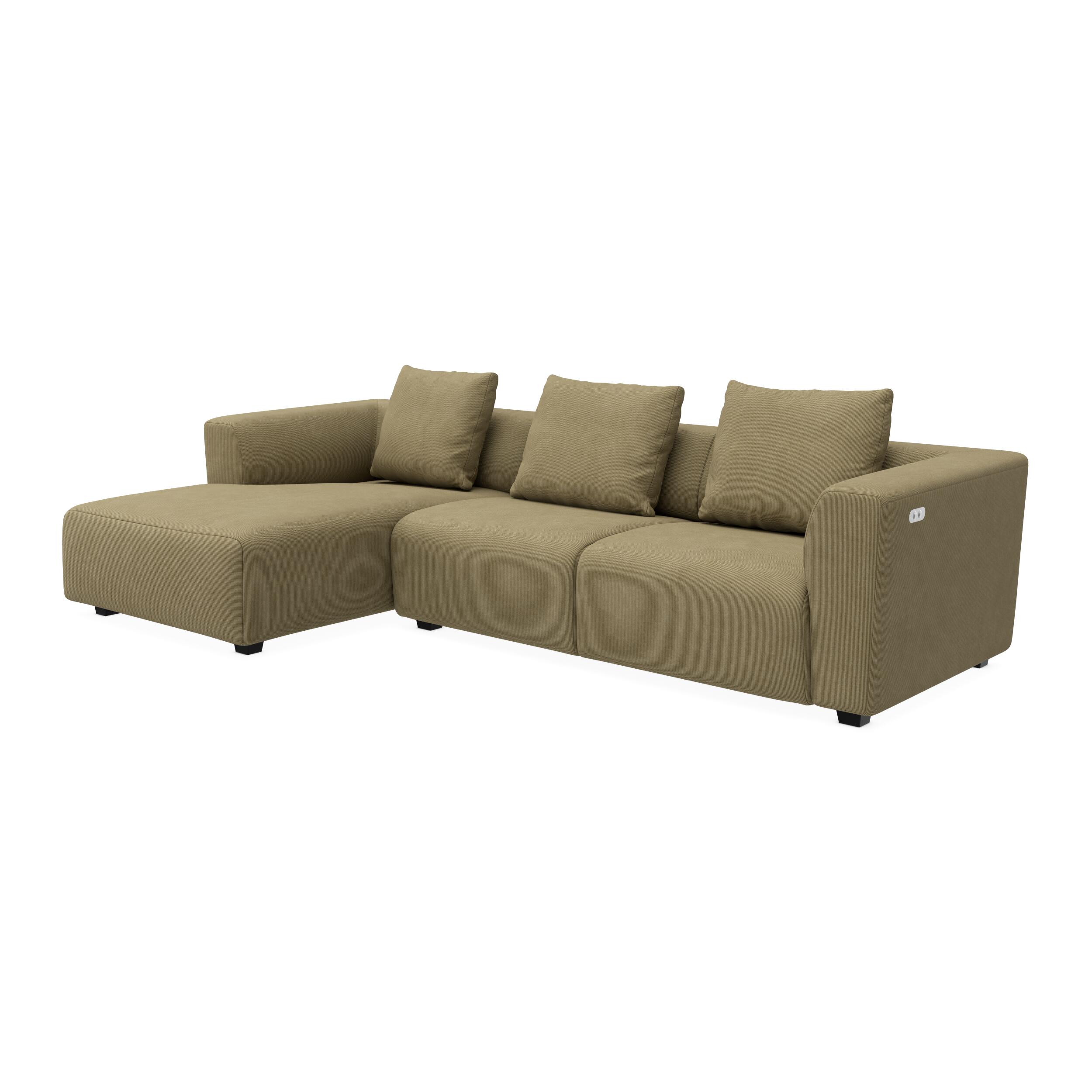 Solaro venstrevendt sofa med chaiselong