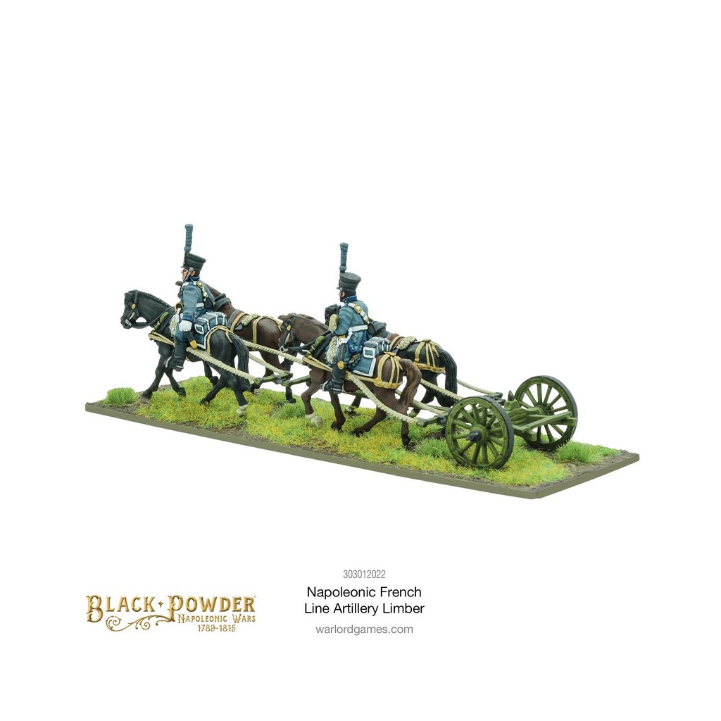 Black Powder - Napoleonic French Line Artillery Limber