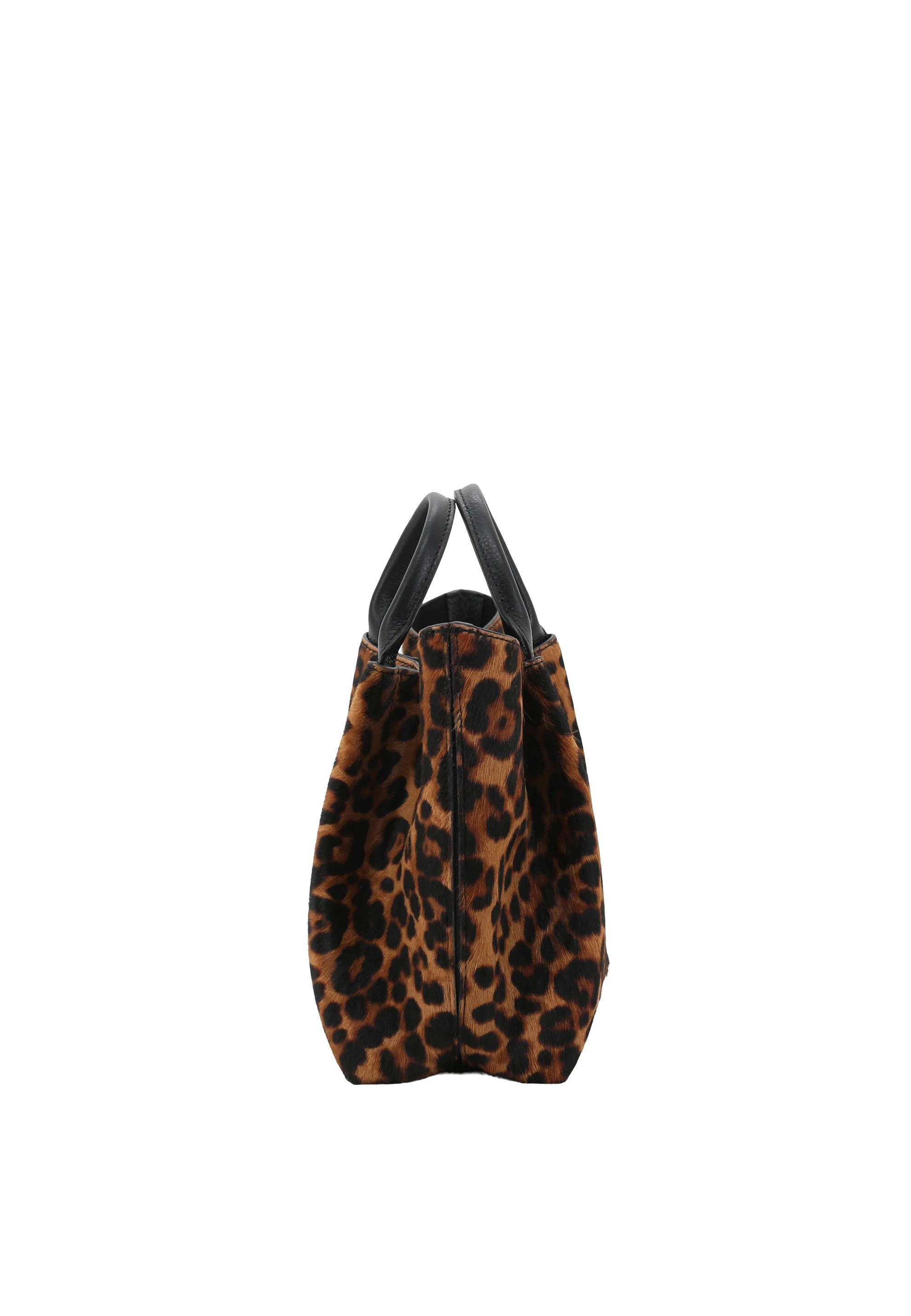 Shopper ESSENTIAL small Leather Animal Print Standard