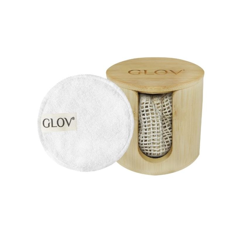 Kit rangement + 7 cotons démaquillants réutilisables Glov
