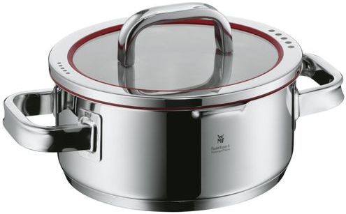 WMF Function 4 Kookpannenset - 5-delig - RVS - Rood