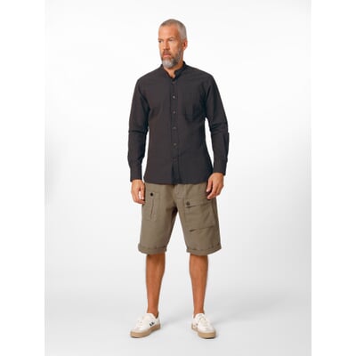 Herren-Buccanoy-Shirt 1923, Navy-Camel