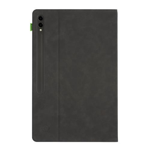 Samsung Galaxy Tab S10 Ultra EasyClick Cactus Leder Tasche Smart Case Flip Cover Hülle mit Aufsteller   S-Pen Halterung (V11CB02C01) - Schwarz