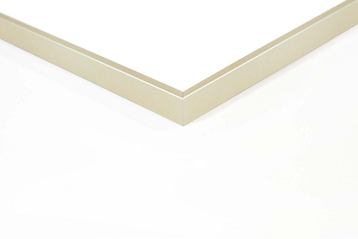 Cadre photo aluminium Nielsen Accent or mat l.18 x H.24 cm