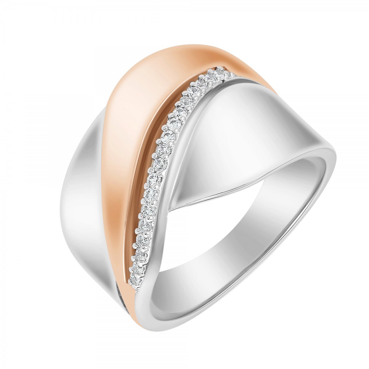 Bague SC Crystal ornée de Cristaux scintillants