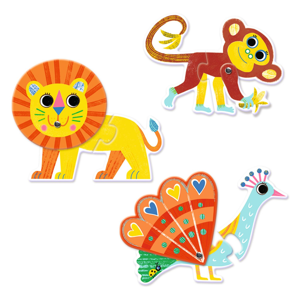 Puzzle Duo - Articulo Animaux