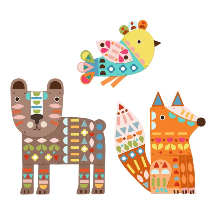 Djeco Créer avec du papier Animaux géants