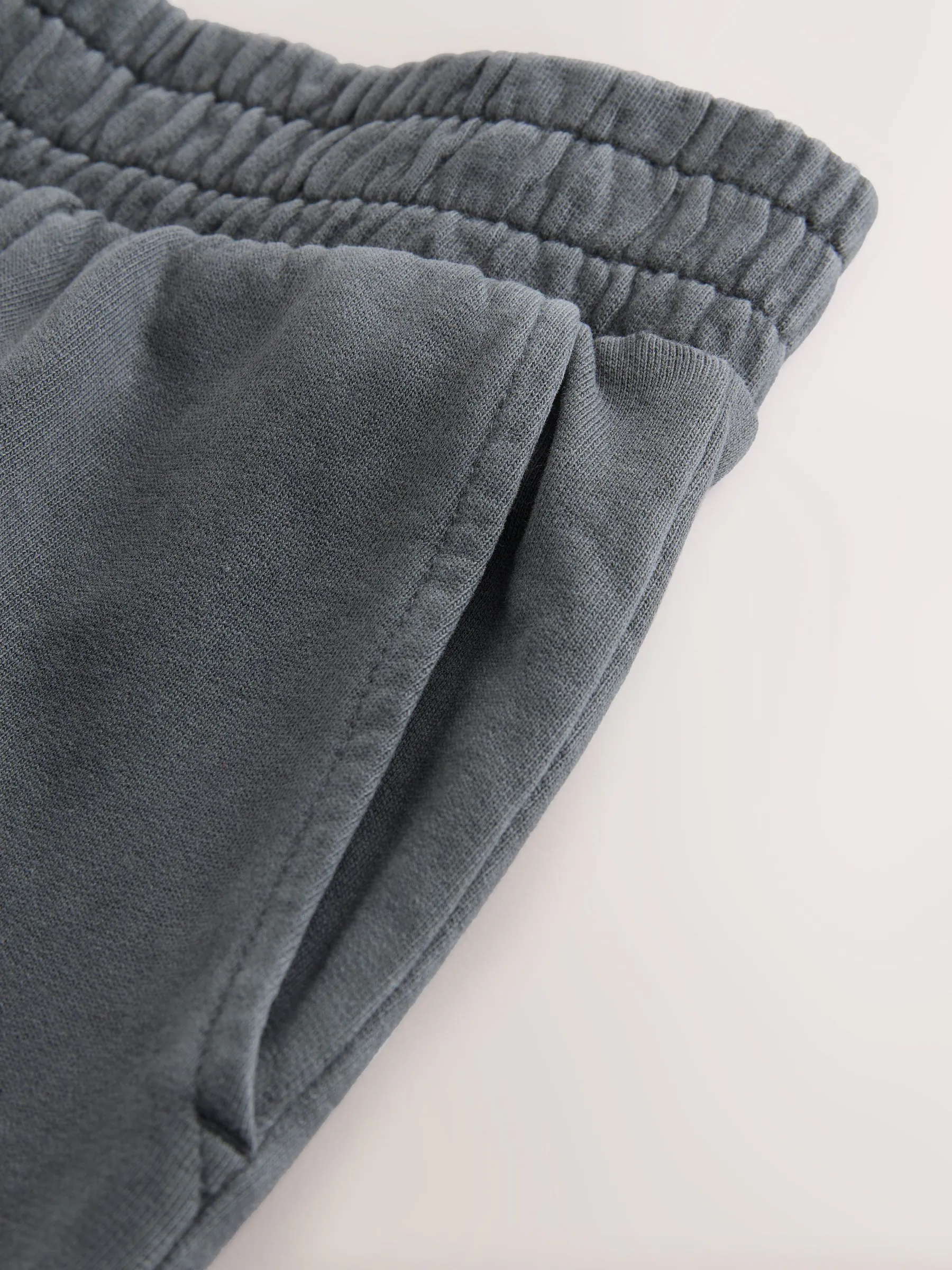 Antraciet - Joggingbroek met wijde pijpen