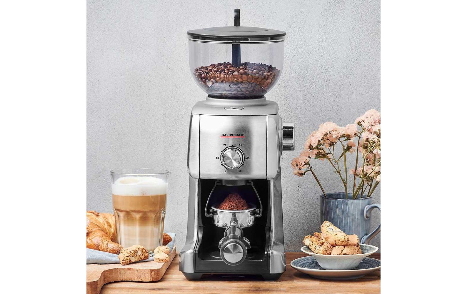 Gastroback Kaffeemühle »Advanced Plus 42642« 130 W Kegelmahlwerk 400 gBohnenbehälter