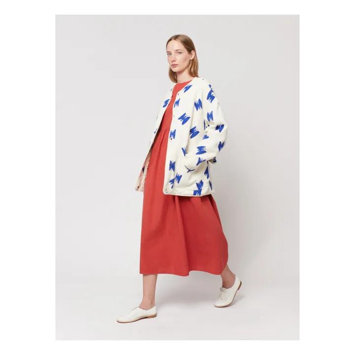 Bobo Choses Robe Loose Coton et Lin - Collection Femme  | Rouge