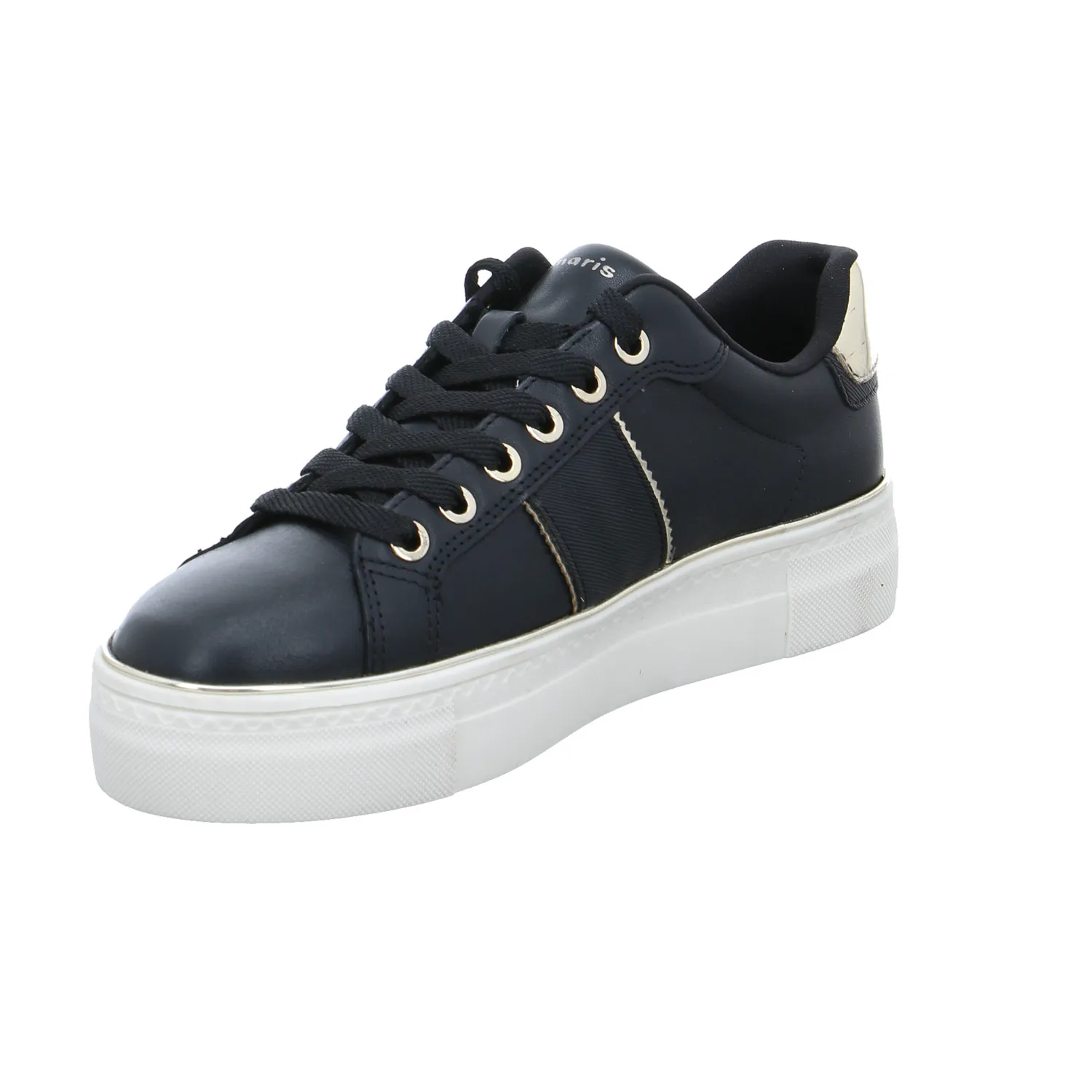 TAMARIS Sneaker Schwarz Leder
