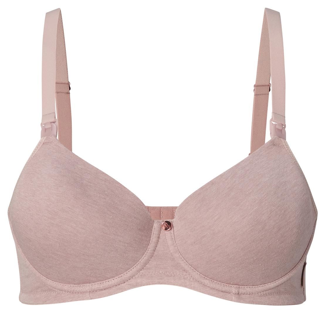 Noppies Maternity Voorgevormde voedingsbh Cotton Melange - Bark Melange