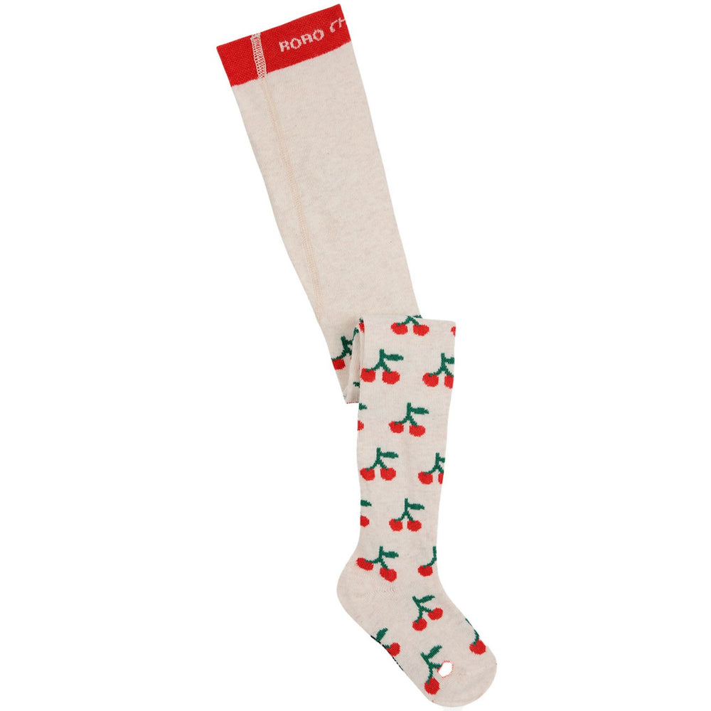 Køb Bobo Choses Offwhite Cherry All Over Strømpebukser