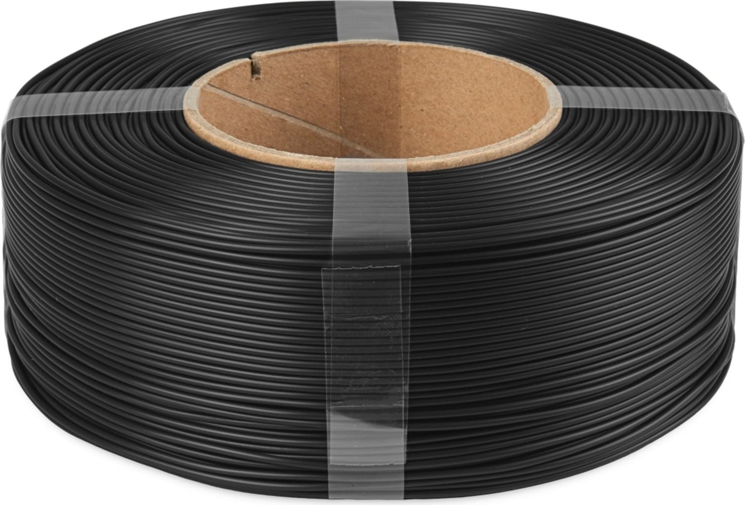 The Filament  Refill PLA Matte Stealth Black, 1,75 mm / 1000 g    Mattes PLA ohne Spule für funktionale & dekorative Anwendungen in Stealth Black