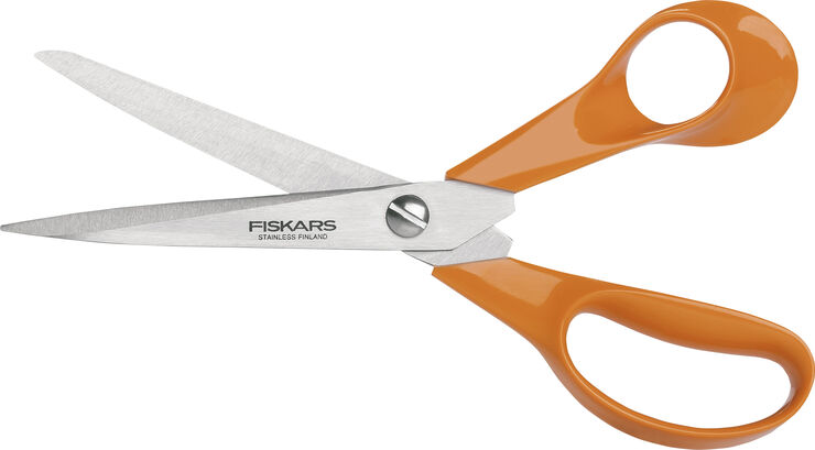 Fiskars Ff universalsaks højre 21 cm. Orange