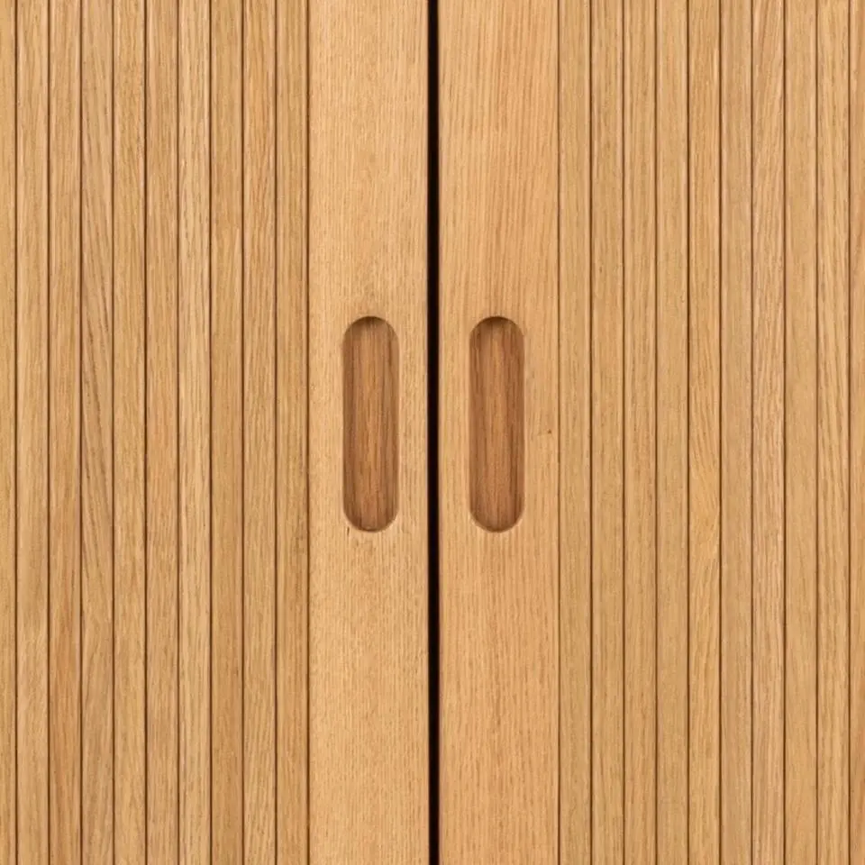 Kledingkast Naturel Eiken Fineer - 100x55x200cm - Rustam