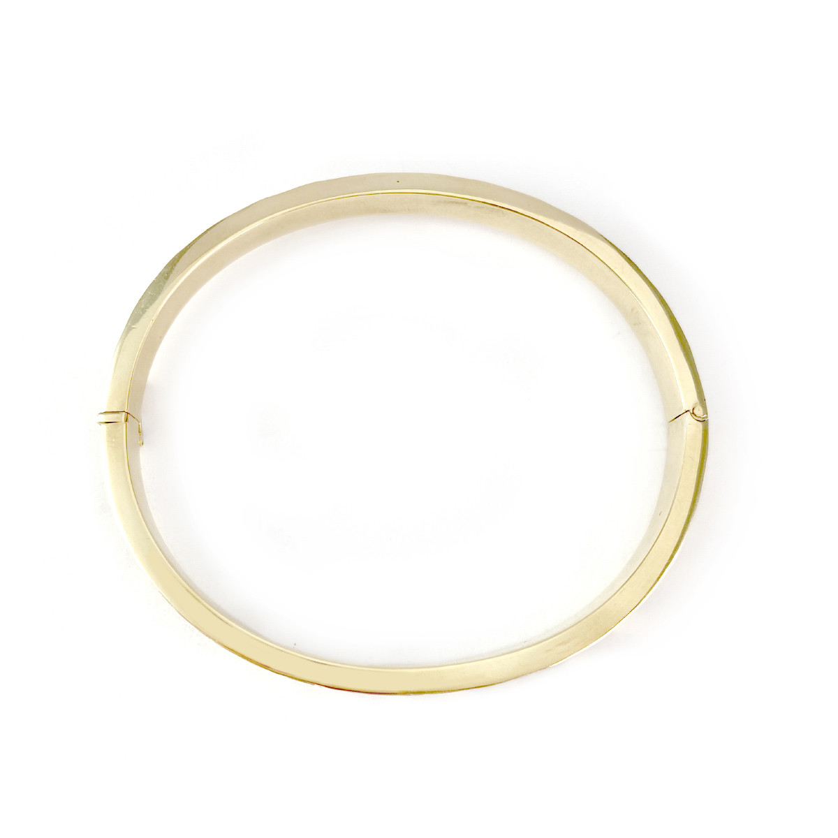 Bracelet jonc d'occasion or 585 jaune 7 cm
