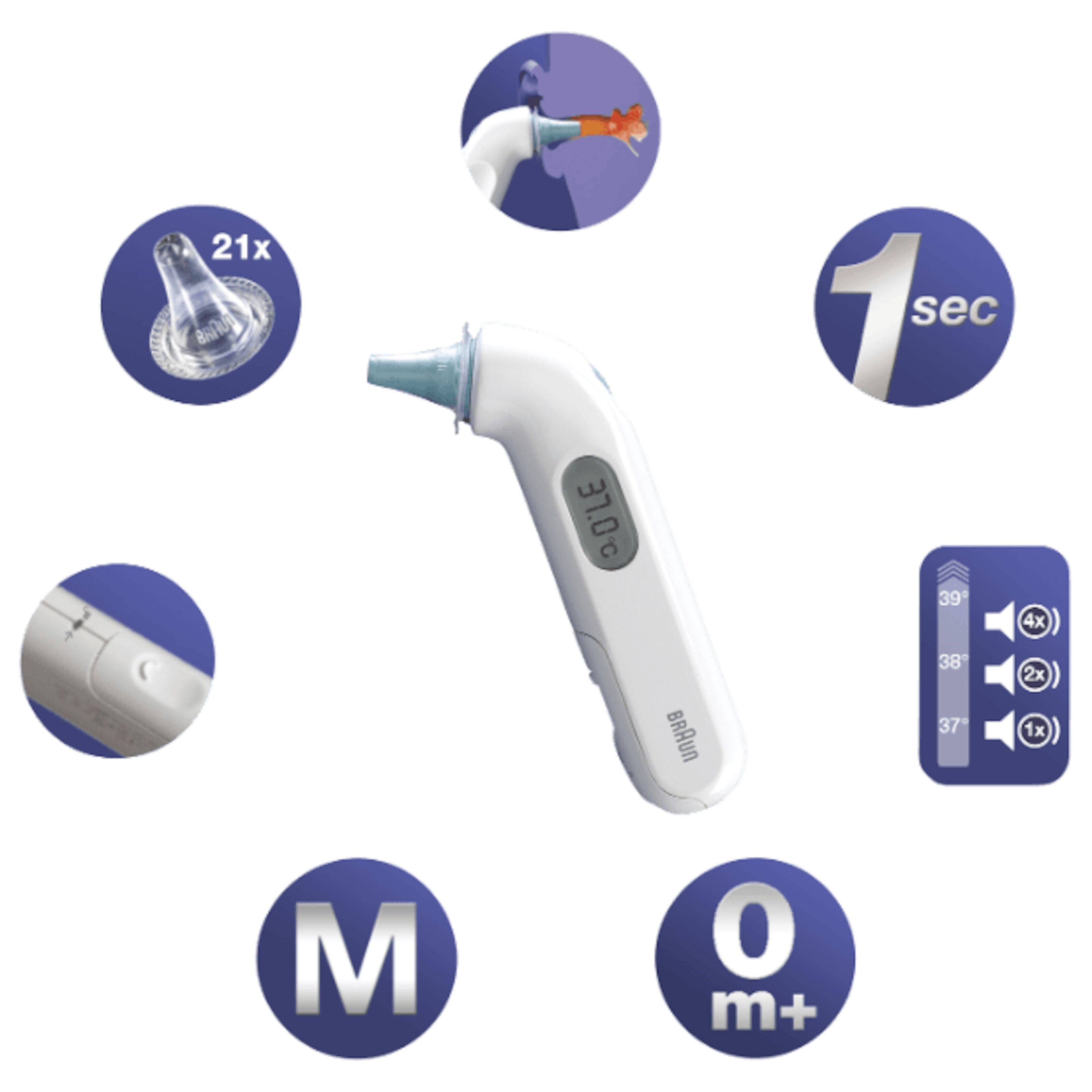 Braun Thermoscan 3 Øretermometer