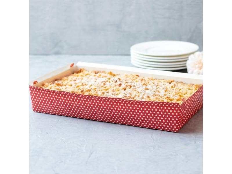 Demmler Cake-Backform Pünktchen 2 Stück Cake-Backform aus Karton