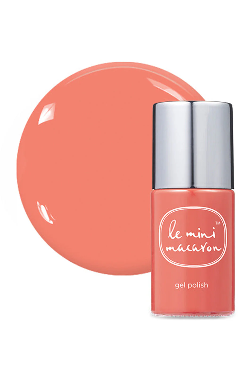 Le Mini Macaron Neglelak Gel peach