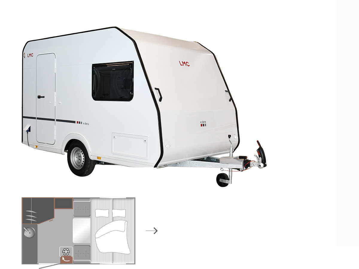 LMC E:dero 350 D 2026 caravan