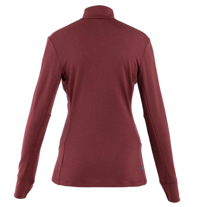 Quantum IV LS Zip Women uldtrøje