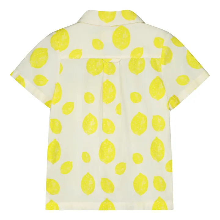 Holi & Love Chemise Citron Coton Bio | Jaune