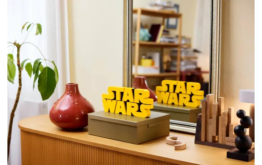 Star Wars Logo aus Lego Steinen 75407Bauset