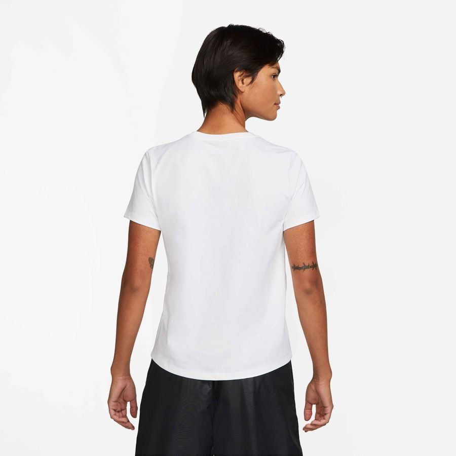 Nike T-Shirt NSW Essentials - Blanc/Noir Femme
