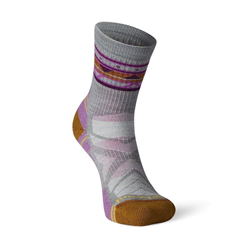 Performance Hike Light Cushion Ethno Graphic Mid Crew - Chaussettes randonnée femme