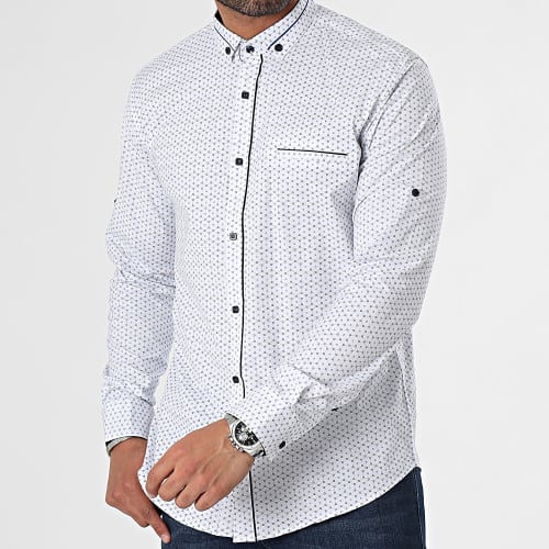 Chemise Manches Longues Blanc
