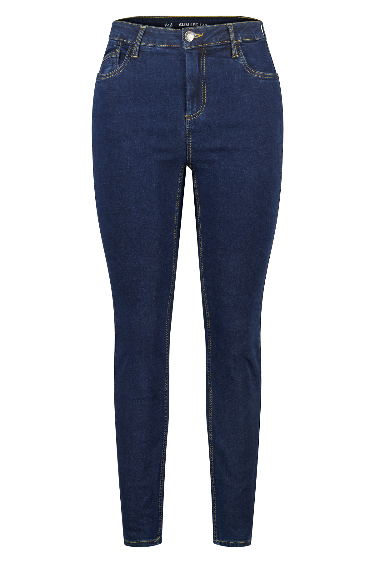 Slim leg jeans IRIS met stretch Rinse Washed Denim