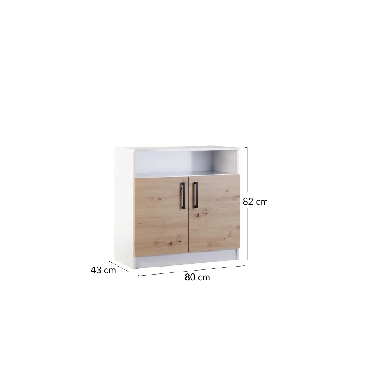 BESTMOBILIER Hayato - Commode Bois