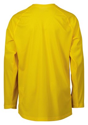 Maillot Manches Longues Enfant Poc Essential MTB Aventurine Jaune