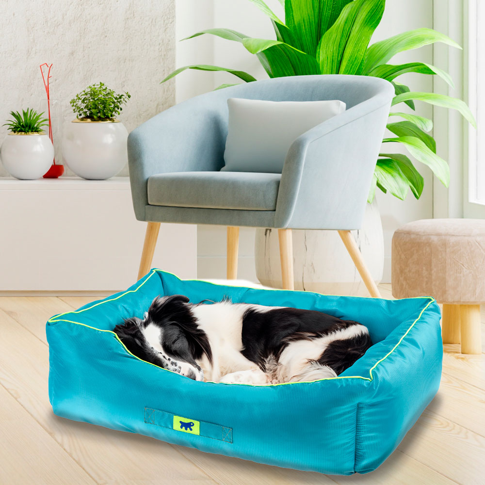 Ferplast panier chien coussin chien grande taille tissu anti-rayures lavable en machine à 30°cmatelas pour chien imperméable 78 x