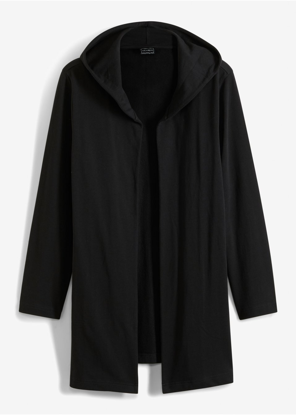 Gilet sweat à capuche long