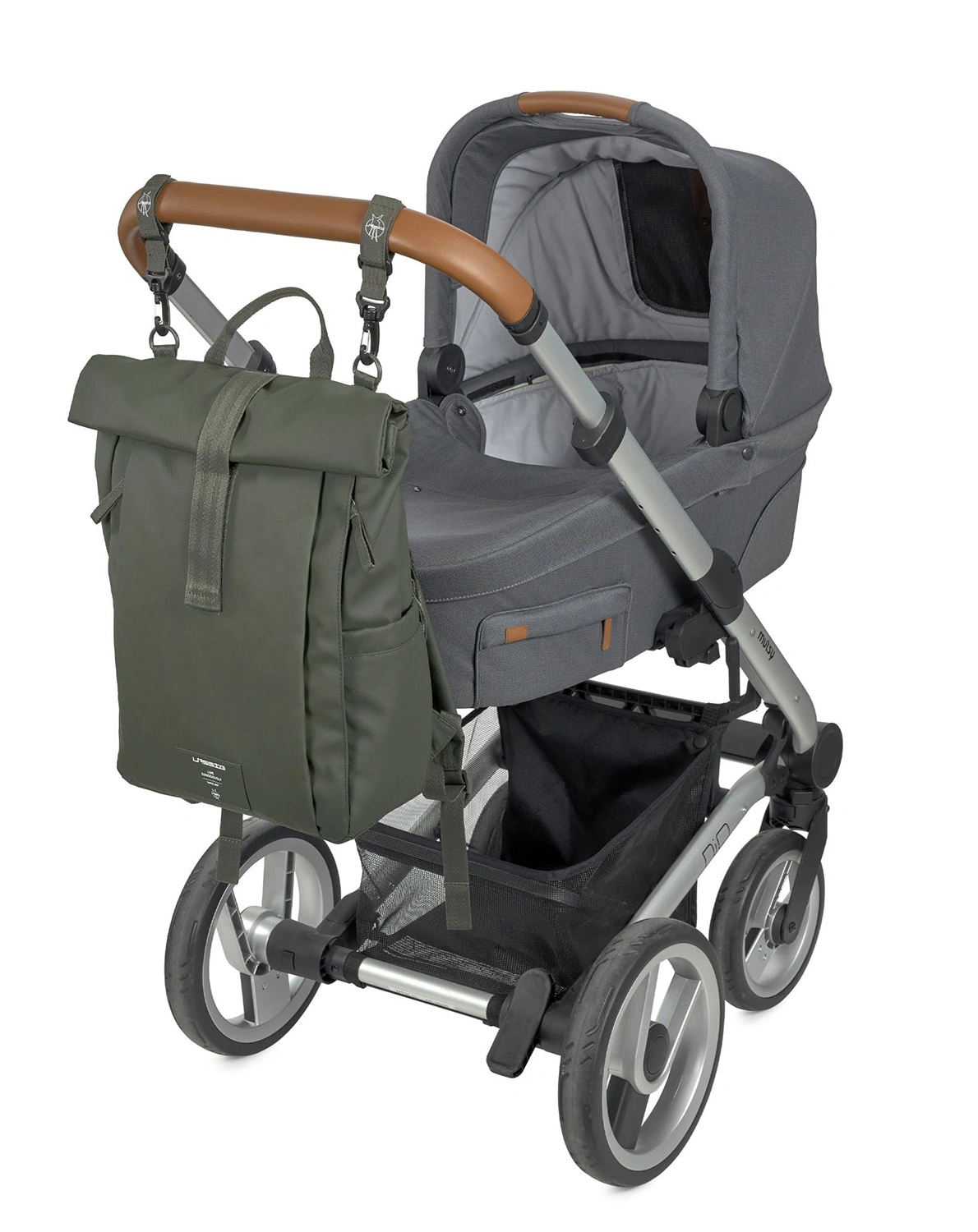 Wickelrucksack ROLLTOP UP (29x14,5x42) in olive