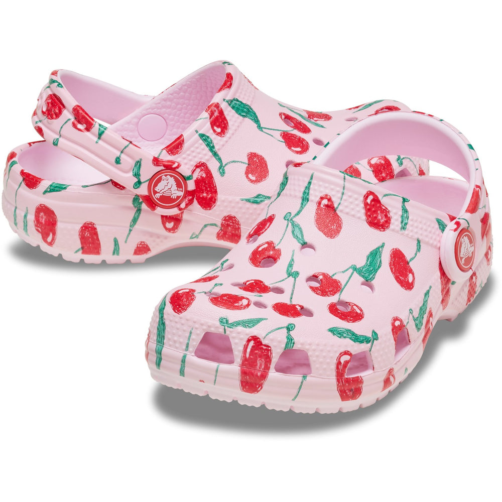 Køb Crocs Pink Milk Classic Fresh Fruits Clog