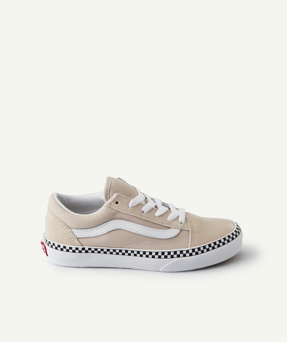 VANSBASKETS BEIGE OLD SKOOL