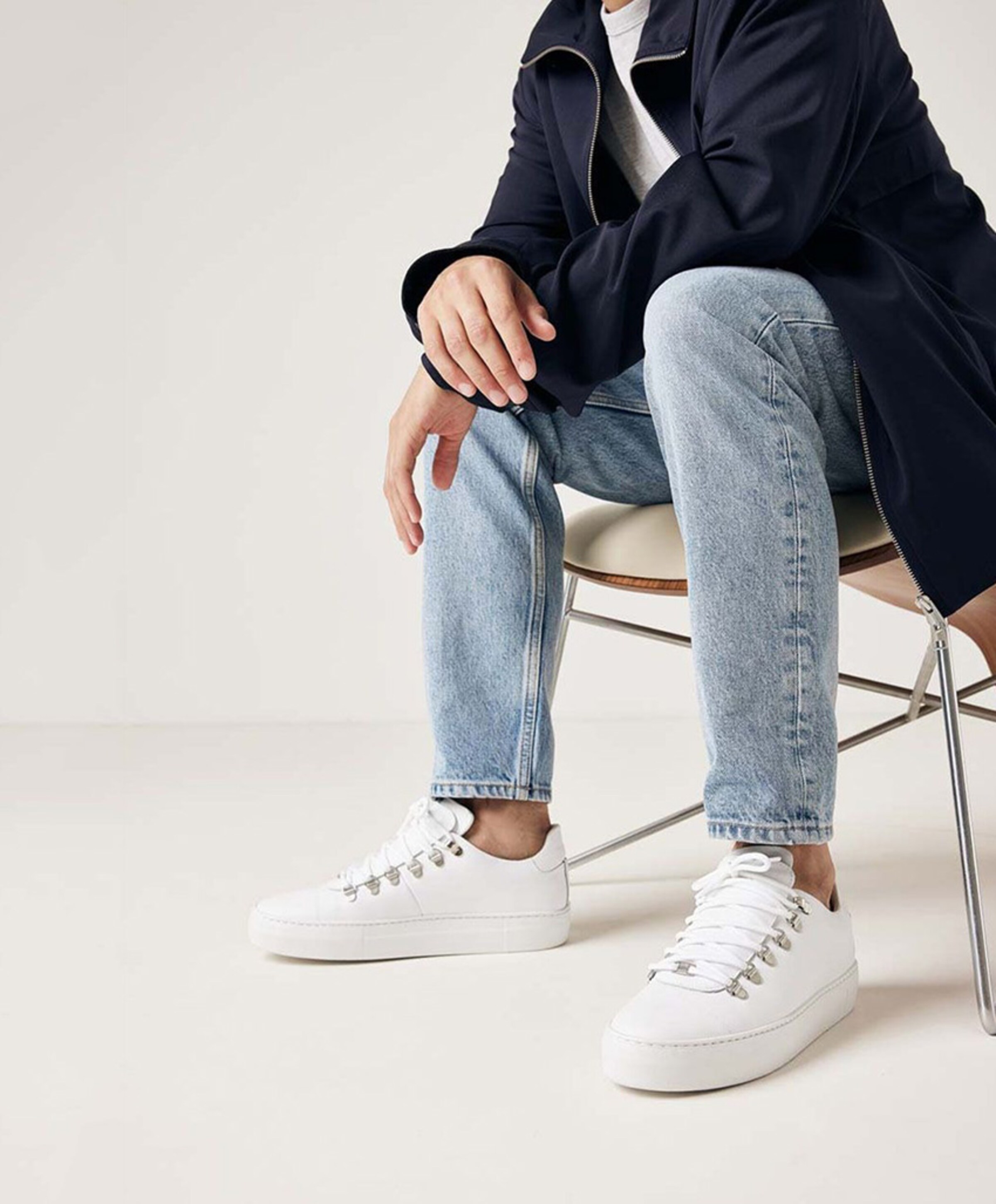 Nubikk Jagger Classic  heren sneakers wit