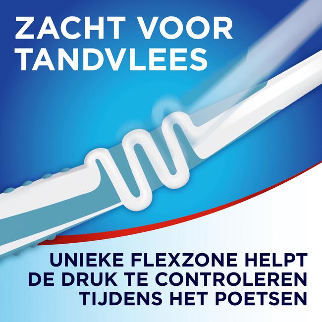 Aquafresh Flex Interdental Medium dagelijkse Tandenborstel 2+1 gratis