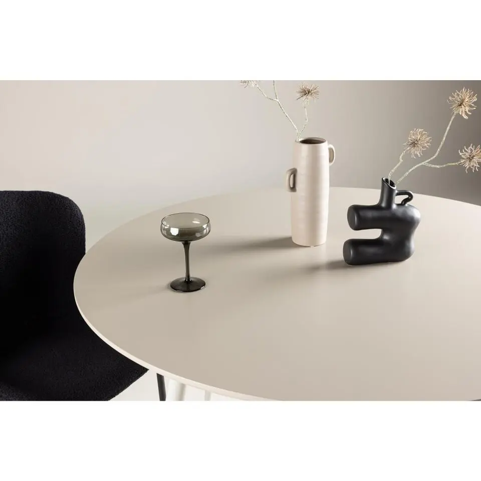 Svea - Sano ronde eettafel - ø120 cm - beige