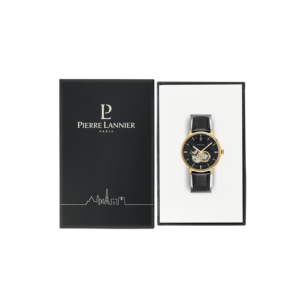 Montre Pierre Lannier Trio Noir